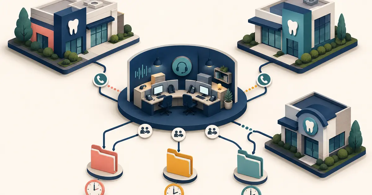 DSO operations leader maps centralized call standards to location-specific hours, services, escalation paths, and front desk owners.