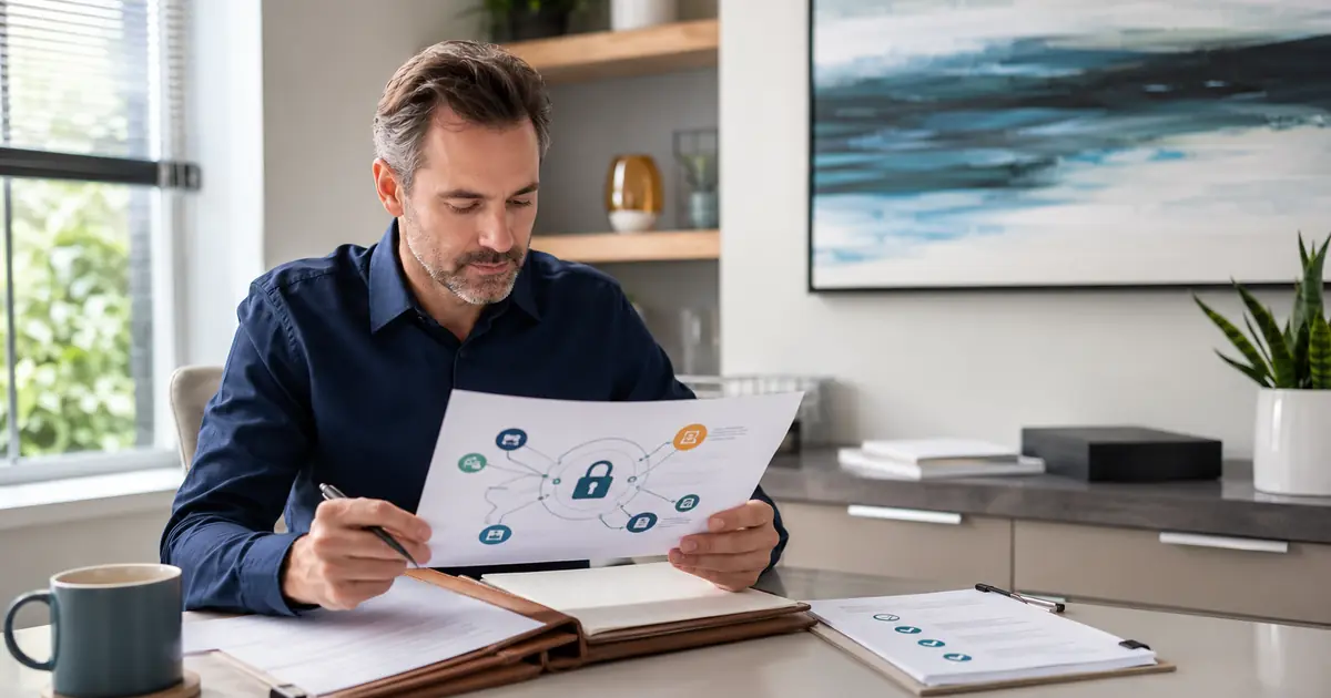 Dental practice owner reviews an answering-service data flow, business associate agreement, safeguards, subcontractors, incident duties, and exit plan.