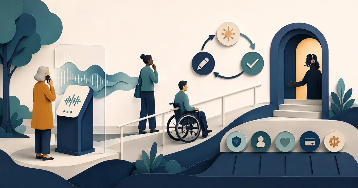 Dental practice owner reviews patient testing across AI disclosure, understanding, correction, accessibility, human escalation, handoff accuracy, and follow-up.