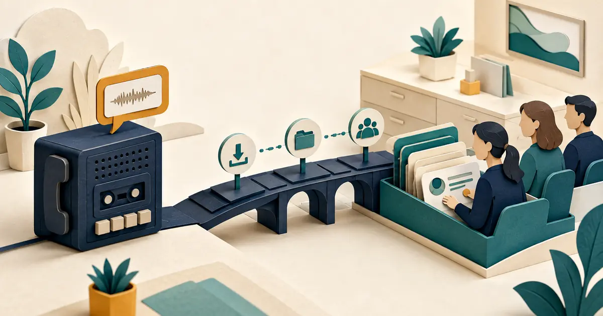 Front desk team migrates from a voicemail box to active call coverage through inventory, routing tests, fallback, ownership, training, monitoring, and rollback stages.