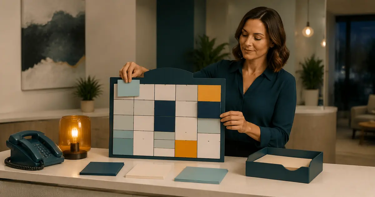 Front desk calendar connects evening, weekend, holiday, on-call, reopening, and fallback coverage to named request owners.